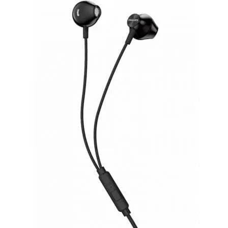 Auriculares Intrauditivos con micrófono Philips TAUE101BK/00/ Jack 3.5/ Negros - PixelPlaza