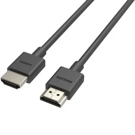 Cable HDMI 4K Philips SWV5702/ HDMI Macho - HDMI Macho/ 2m/ Certificado/ Negro - PixelPlaza