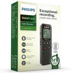 Grabadora de Voz Philips VoiceTracer DVT1160/ 8kHz/ Negro - PixelPlaza