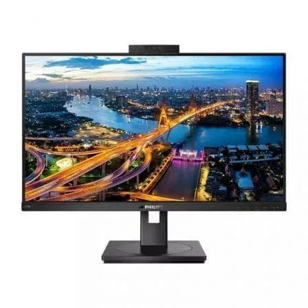 Monitor Profesional Philips 275B1H 27"/ QHD/ Webcam/ Multimedia/ Regulable en altura/ Negro - PixelPlaza