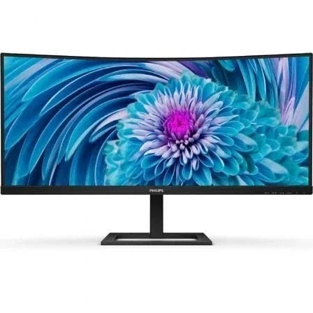 Monitor Profesional Ultrapanorámico Curvo Philips 346E2CUAE 34"/ WQHD/ Multimedia/ Regulable en altura/ Negro - PixelPlaza