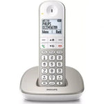 Teléfono Inalámbrico Philips XL4901S/23/ Plata y Blanco - PixelPlaza