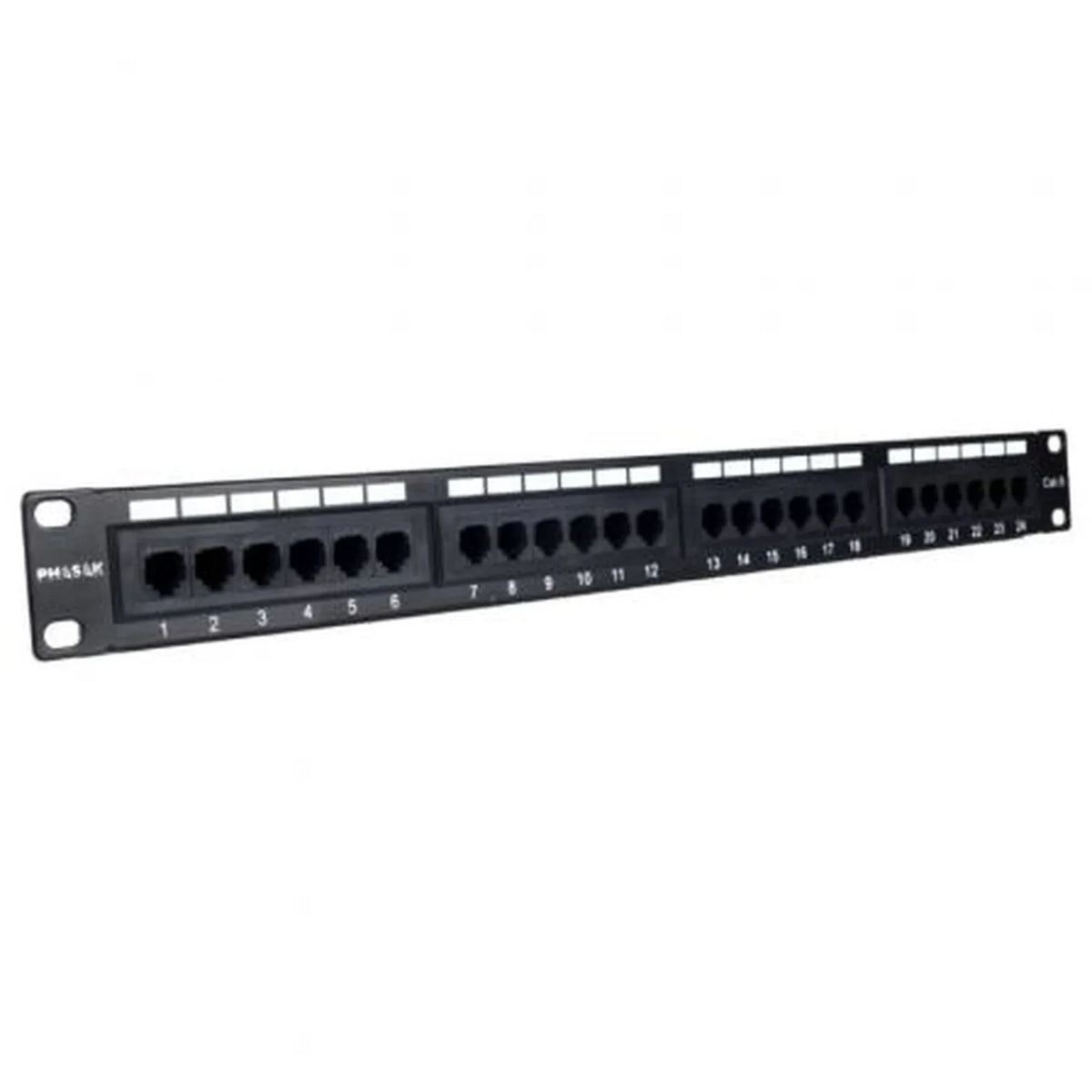 Patch Panel Phasak PU 2971/ 24 Puertos/ Cat.6A/ Altura 1U - PixelPlaza