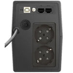 SAI Línea Interactiva Phasak 600 VA LCD/ 600VA/ 2 Salidas/ Formato Torre - PixelPlaza