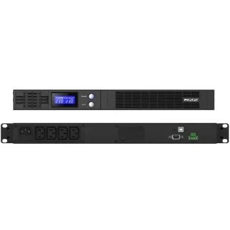 SAI Línea Interactiva Phasak Protekt Slim Rack/ 750VA-450W/ 4 Salidas/ Formato Rack - PixelPlaza
