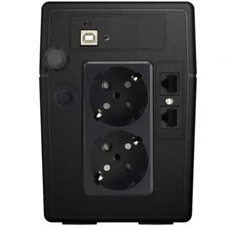 SAI Línea Interactiva Phasak 850 VA LCD Interactive/ 850VA/ 2 Salidas/ Formato Torre - PixelPlaza