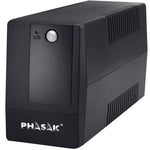 SAI Línea Interactiva Phasak Basic Interactive 800 VA/ 800VA-480W/ 2 Salidas/ Formato Torre - PixelPlaza