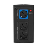 SAI Línea Interactiva Phasak Ottima 1060 VA Interactive/ 1060VA-600W/ 2 Salidas/ Formato Torre - PixelPlaza