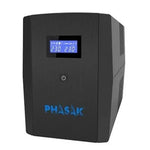 SAI Línea Interactiva Phasak SIRIUS 1260 VA Interactive/ 1260VA-720W/ 4 Salidas/ Formato Torre - PixelPlaza