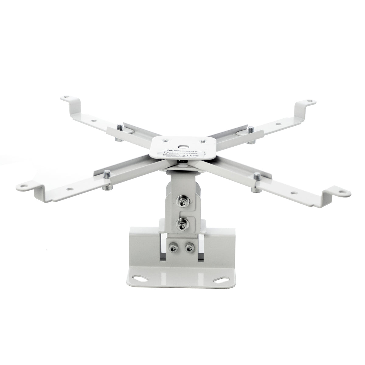 Soporte de proyector de techo y pared rota 360º inclinación 10º blanco