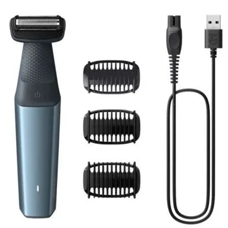 Afeitadora Philips Bodygroom Series 3000 BG3027/ con Batería/ 3 Accesorios - PixelPlaza
