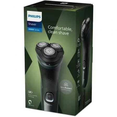 Afeitadora Philips Shaver Series 3000X X3052/ con BaterĒa/ 2 Accesorios - PixelPlaza