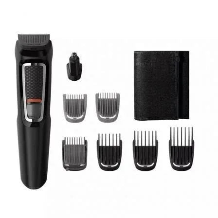 Cortapelos 8 en 1 Philips Multigroom Series 3000 MG-3730/15/ con Batería/ 11 Accesorios - PixelPlaza