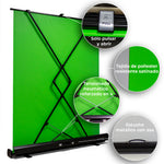 Pantalla chroma portátil