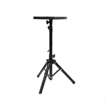 Mesa - soporte para video proyector - ordenador portátil phoenix tipo tripode - adjustable en altura - plegable - portátil peso ligero - altura maxima 1.5 metros acero negro