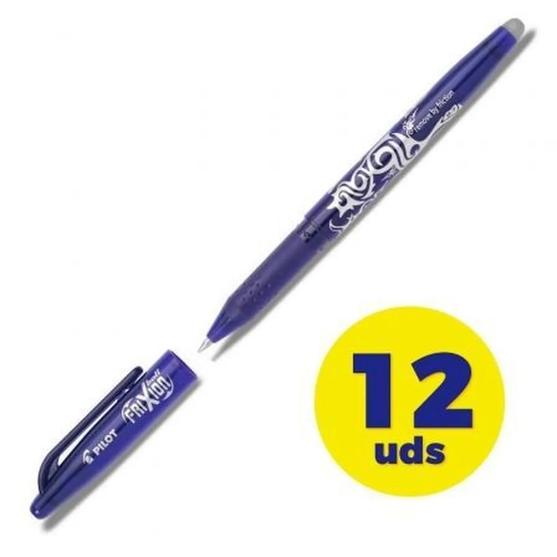 Caja de Bolígrafos de Tinta Borrable Pilot Frixion NFA/ 12 unidades/ Azules - PixelPlaza