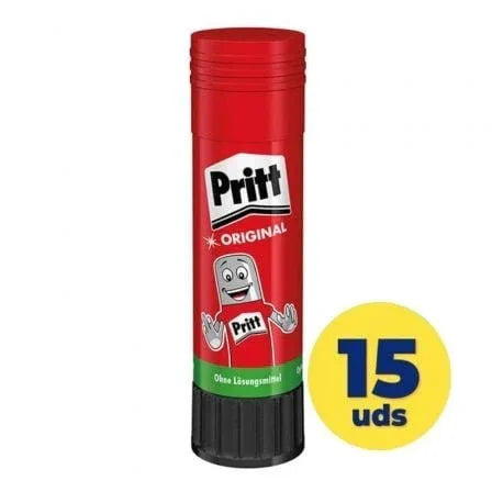 Expositor de Pegamento en Barra Pritt/ 43g/ 15 unidades - PixelPlaza