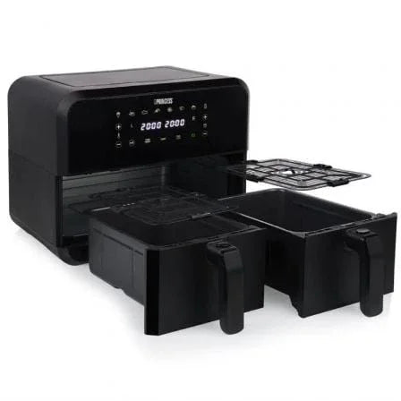 Freidora por Aire Airfryer / Sin Aceite Princess Double Basket Airfryer 182068/ 2400W/ Capacidad 8L - PixelPlaza