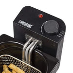 Freidora Princess Black Flyer 182727/ 2000W/ Capacidad 3L - PixelPlaza