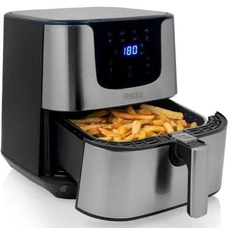 Freidora por Aire Airfryer / Sin Aceite Princess Deluxe Digital XXL 183312/ 1700W/ Capacidad 5,5L - PixelPlaza