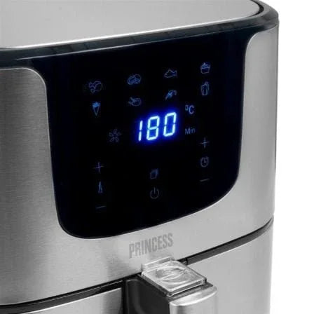 Freidora por Aire Airfryer / Sin Aceite Princess Deluxe Digital XXL 183312/ 1700W/ Capacidad 5,5L - PixelPlaza