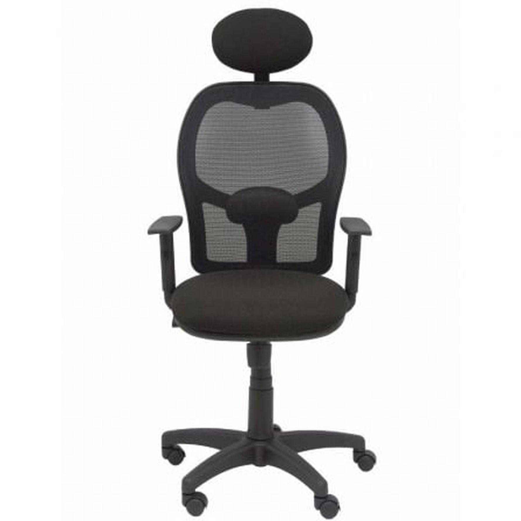 Silla de Oficina Piqueras y Crespo Alocén 345SM840B840B10CRNC/ Negra