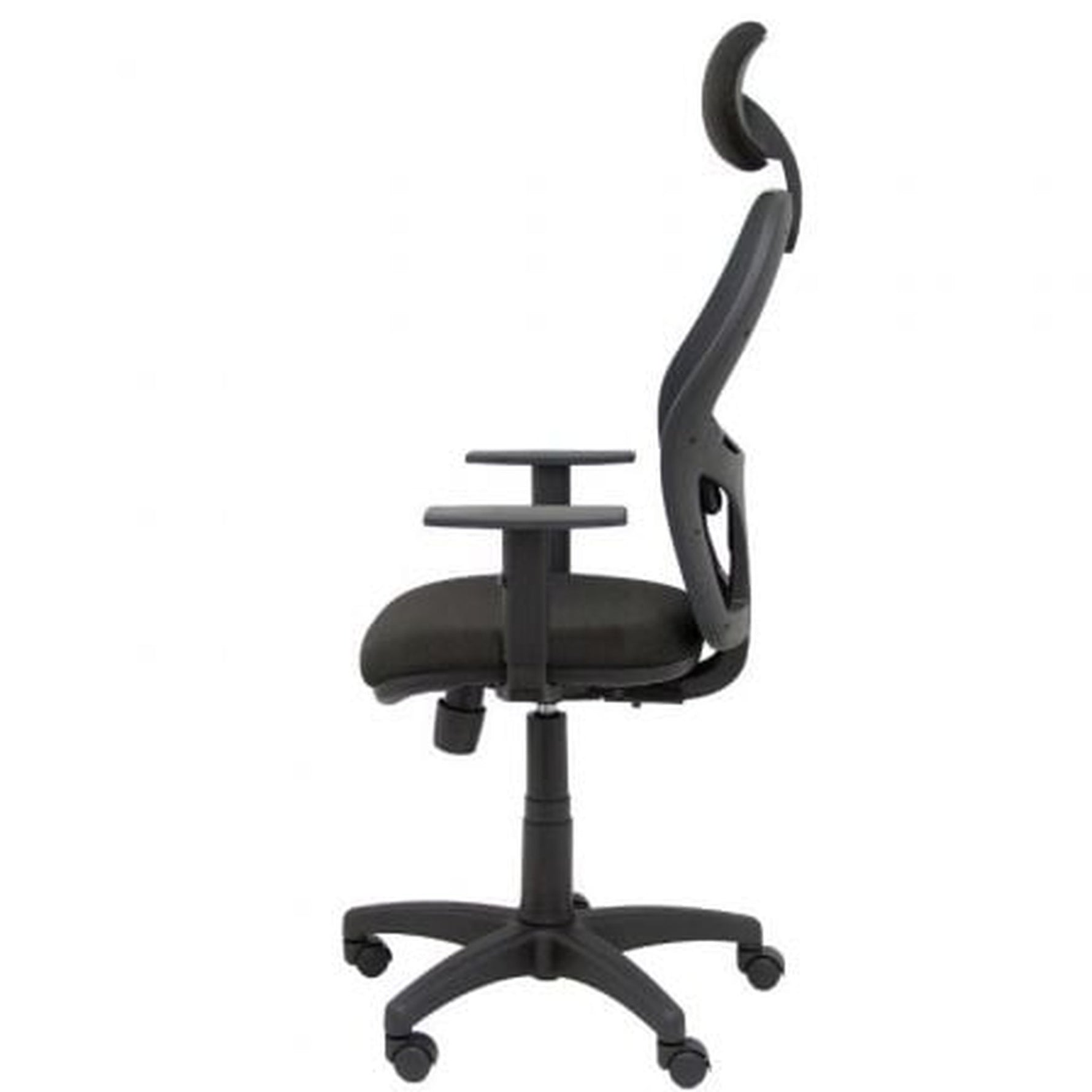 Silla de Oficina Piqueras y Crespo Alocén 345SM840B840B10CRNC/ Negra