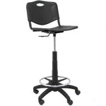 Taburete Piqueras y Crespo Robledo PVC T26GNI840RN/ Negro