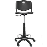 Taburete Piqueras y Crespo Robledo PVC T26GNI840RN/ Negro