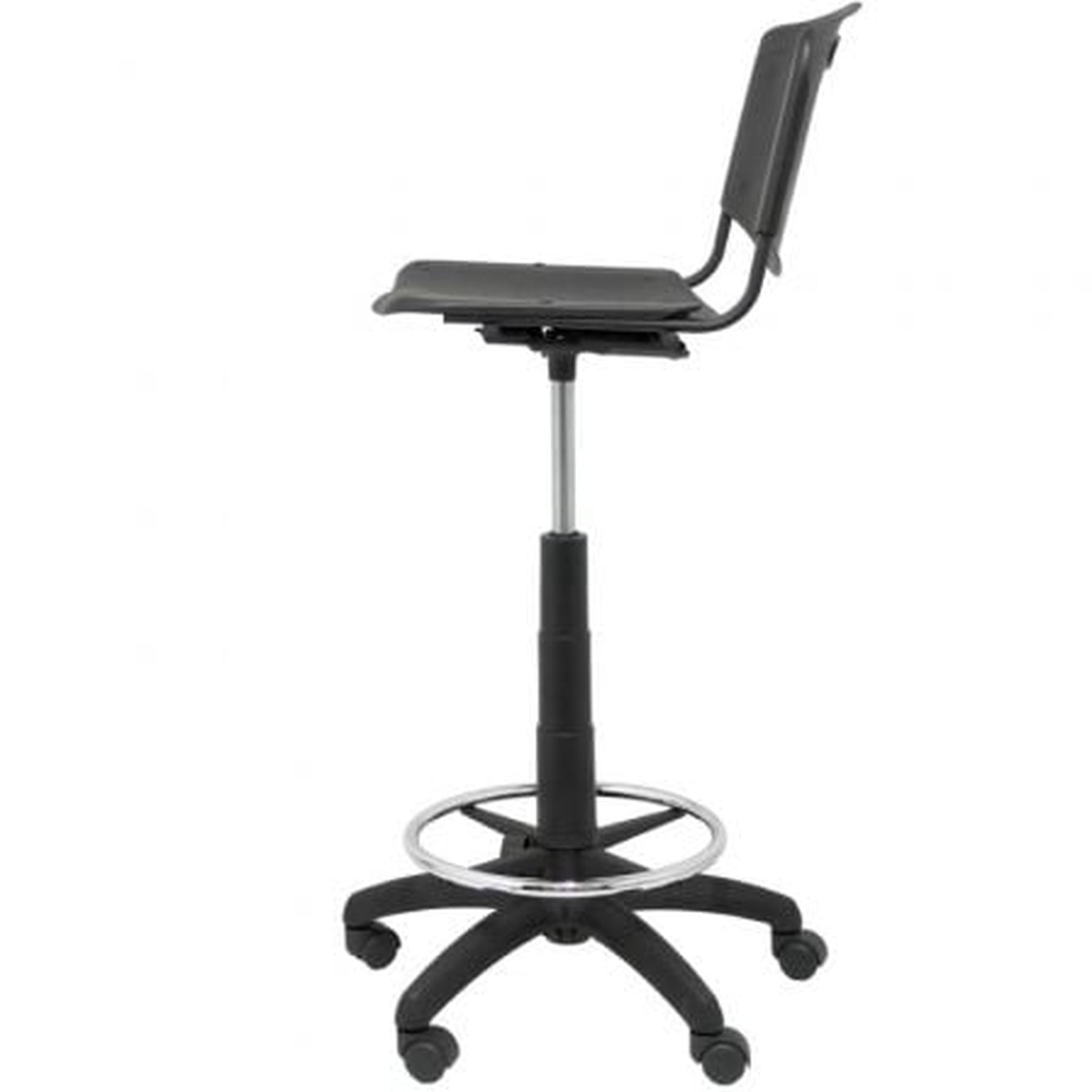 Taburete Piqueras y Crespo Robledo PVC T26GNI840RN/ Negro