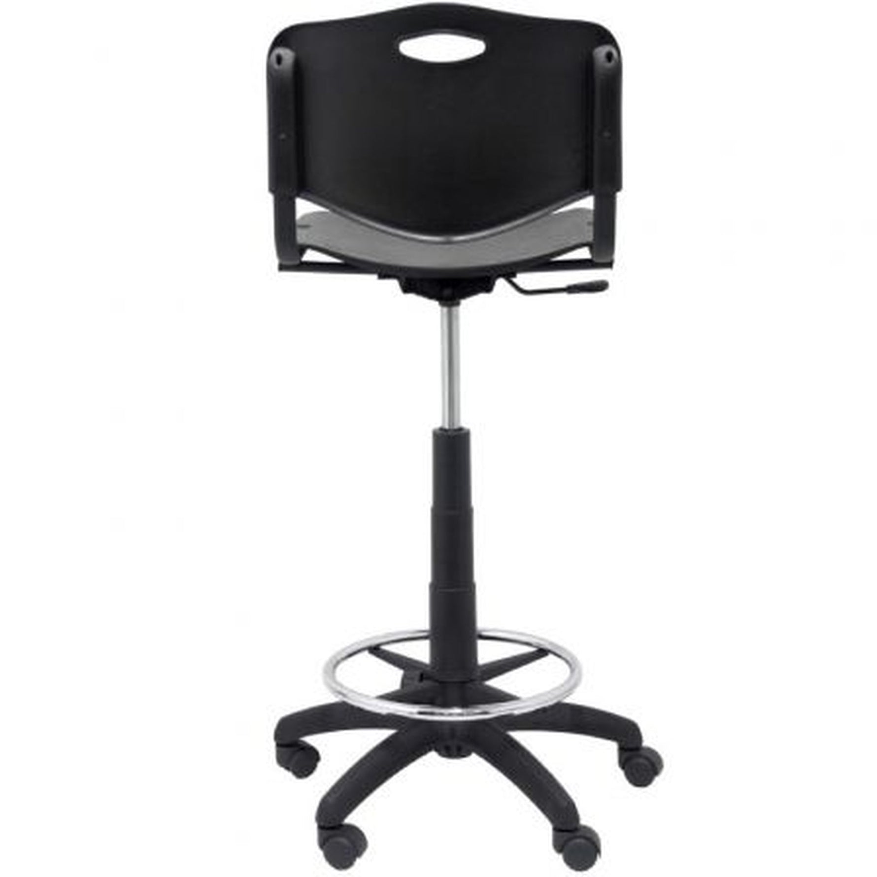Taburete Piqueras y Crespo Robledo PVC T26GNI840RN/ Negro