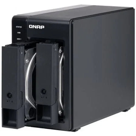 DAS QNAP TR-002/ 2 Bahías 3.5"- 2.5"/ Formato Torre - PixelPlaza