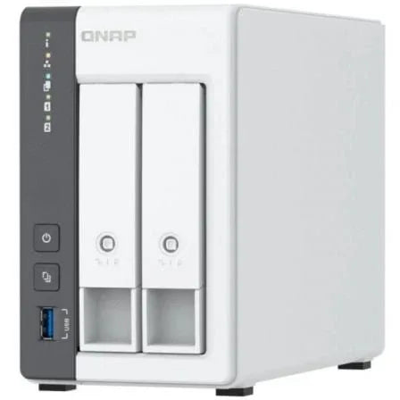 NAS QNAP TS-216G/ 2 Bahías 3.5"- 2.5"/ 4GB DDR4/ Formato Torre - PixelPlaza