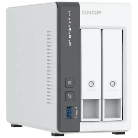 NAS QNAP TS-216G/ 2 Bahías 3.5"- 2.5"/ 4GB DDR4/ Formato Torre - PixelPlaza