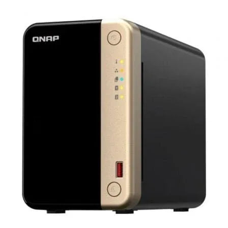 NAS QNAP TS-264-8G/ 2 Bahías 3.5"- 2.5"/ 8GB/ Formato Torre - PixelPlaza