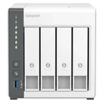 NAS QNAP TS-433-4G/ 4 Bahías 3.5"- 2.5"/ 4GB/ Formato Torre - PixelPlaza