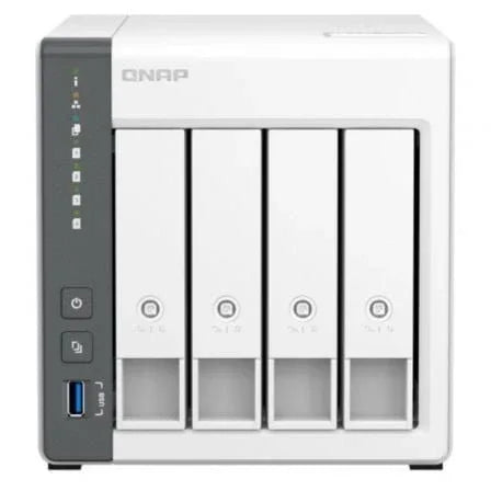 NAS QNAP TS-433-4G/ 4 Bahías 3.5"- 2.5"/ 4GB/ Formato Torre - PixelPlaza