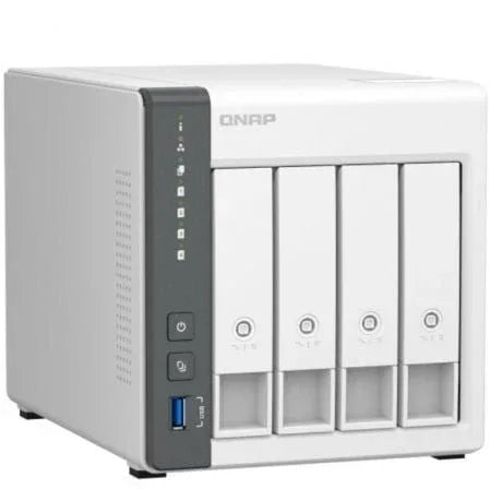 NAS QNAP TS-433-4G/ 4 Bahías 3.5"- 2.5"/ 4GB/ Formato Torre - PixelPlaza