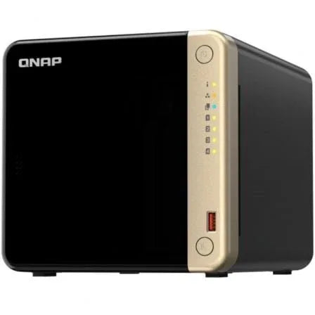 NAS QNAP TS-464-8G/ 4 Bahías 3.5"- 2.5"/ 8GB DDR4/ Formato Torre - PixelPlaza