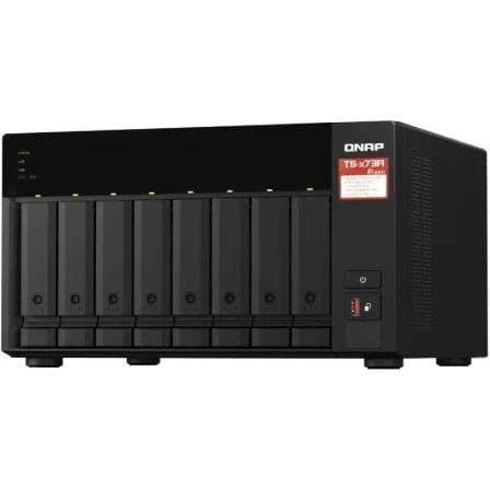 NAS QNAP TS-873A/ 8 Bahías 3.5"- 2.5"/ 8GB DDR4/ Formato Torre - PixelPlaza