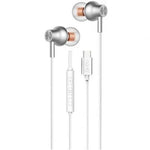 Auriculares Intrauditivos Qubo AU-300C/ con Micrófono/ USB Tipo-C/ Blancos - PixelPlaza