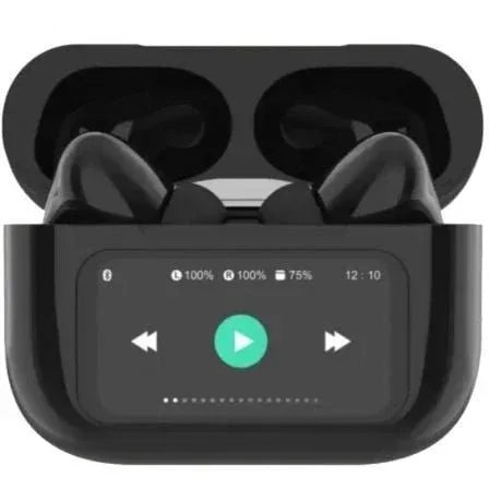 Auriculares Bluetooth Qubo TWS-400BK con estuche de carga/ Autonomía 4h/ Negros - PixelPlaza