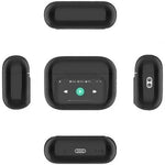 Auriculares Bluetooth Qubo TWS-400BK con estuche de carga/ Autonomía 4h/ Negros - PixelPlaza