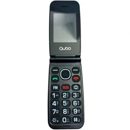 Teléfono Móvil Qubo NEONW-BK 4G para Personas Mayores/ Negro - PixelPlaza