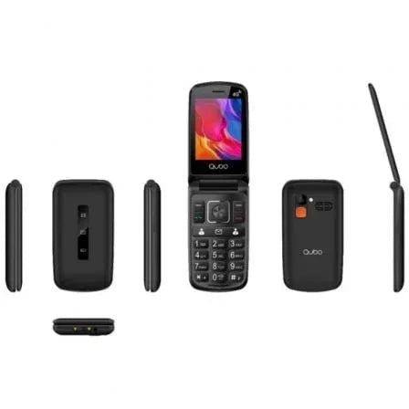 Teléfono Móvil Qubo P-210NW 4G para Personas Mayores/ Negro - PixelPlaza