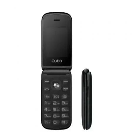 Teléfono Móvil Qubo X-209 4G para Personas Mayores/ Negro - PixelPlaza