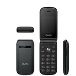 Teléfono Móvil Qubo X-209 4G para Personas Mayores/ Negro - PixelPlaza