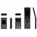 Teléfono Móvil Qubo X-28 4G para Personas Mayores/ Negro - PixelPlaza