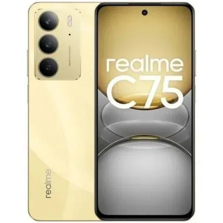 Smartphone Realme C75 8GB/ 128GB/ 6.72"/ Oro - PixelPlaza