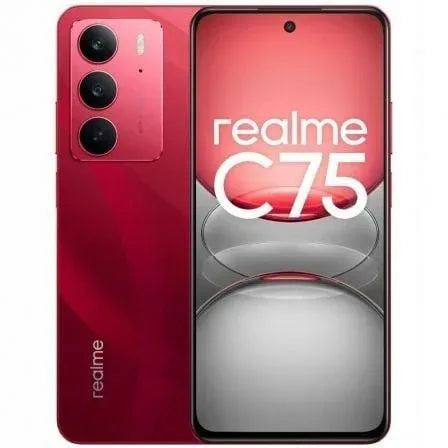 Smartphone Realme C75 8GB/ 256GB/ 6.72"/ Rojo - PixelPlaza